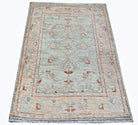 Handmade Mini Afghan Chobi Rug | 88 x 61 cm | 2'10" x 2' - Najaf Rugs & Textile