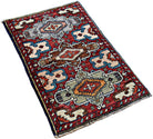 Handmade Mini Afghan Chobi Rug | 90 x 58 cm | 3' x 1'11" - Najaf Rugs & Textile