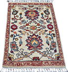 Handmade Mini Afghan Chobi Rug | 92 x 63 cm | 3' x 2'1" - Najaf Rugs & Textile