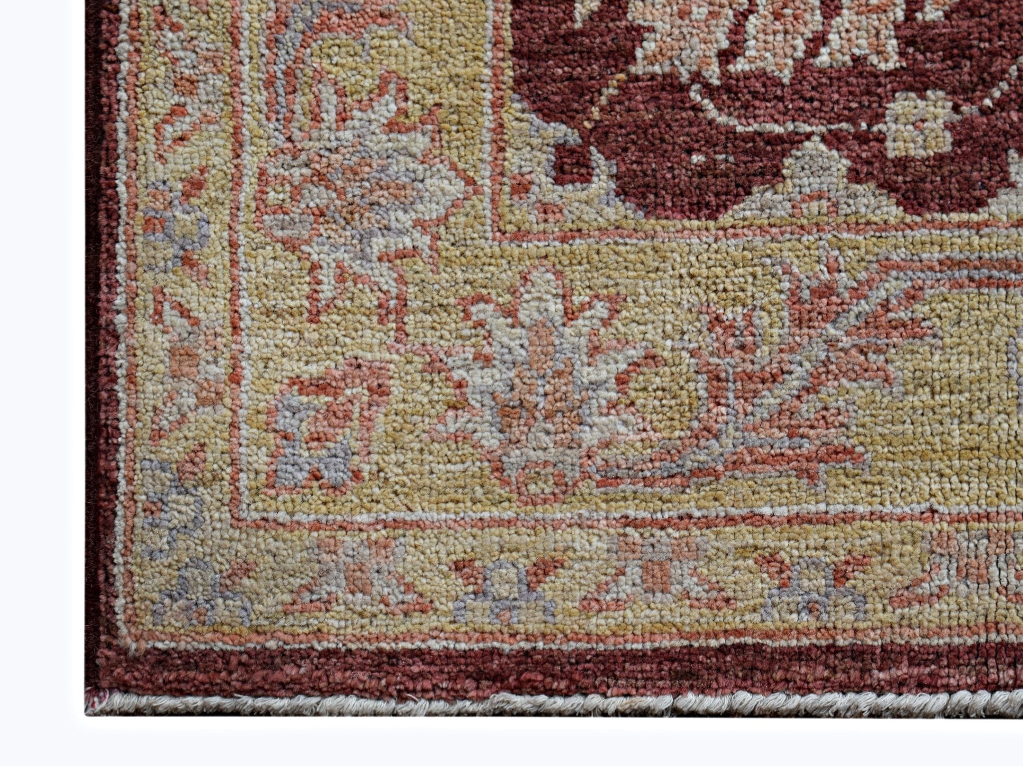 Handmade Mini Afghan Chobi Rug | 96 x 64 cm | 3'2" x 2'2" - Najaf Rugs & Textile