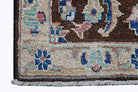 Handmade Mini Afghan Chobi Rug | 98 x 62 cm | 3'3" x 2' - Najaf Rugs & Textile