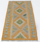 Handmade Mini Afghan Maimana Kilim | 101 x 60 cm | 3'4" x 2' - Najaf Rugs & Textile