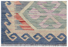 Handmade Mini Afghan Maimana Kilim | 88 x 66 cm | 2'11" x 2'2" - Najaf Rugs & Textile