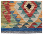 Handmade Mini Afghan Maimana Kilim | 89 x 60 cm | 2'11" x 2' - Najaf Rugs & Textile