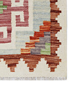 Handmade Mini Afghan Maimana Kilim | 92 x 64 cm | 3'1" x 2'2" - Najaf Rugs & Textile