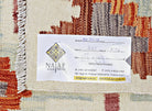 Handmade Mini Afghan Maimana Kilim | 92 x 64 cm | 3'1" x 2'2" - Najaf Rugs & Textile