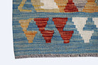 Handmade Mini Afghan Maimana Kilim | 93 x 66 cm | 3'1" x 2'2" - Najaf Rugs & Textile