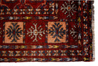 Handmade Mini Afghan Turkmen Rug | 85 x 55 cm | 2'9" x 1'10" - Najaf Rugs & Textile