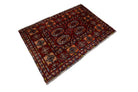 Handmade Mini Afghan Turkmen Rug | 85 x 55 cm | 2'9" x 1'10" - Najaf Rugs & Textile