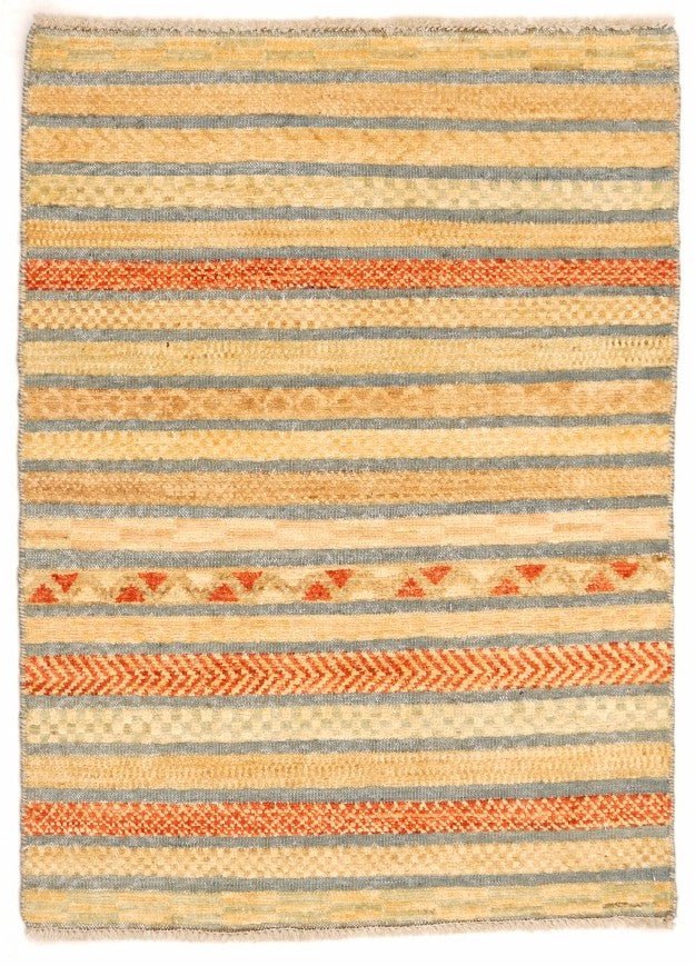 Handmade Mini Barjasta Rug | 86 x 63 cm | 2'8" x 2' - Najaf Rugs & Textile