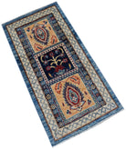 Handmade Mini Chobi Rug | 101 x 50 cm | 3'4" x 1'7" - Najaf Rugs & Textile