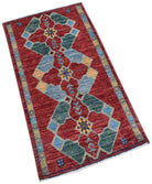 Handmade Mini Chobi Rug | 102 x 55 cm | 3'4" x 1'9" - Najaf Rugs & Textile