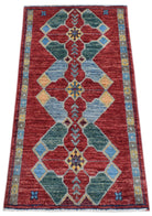 Handmade Mini Chobi Rug | 102 x 55 cm | 3'4" x 1'9" - Najaf Rugs & Textile