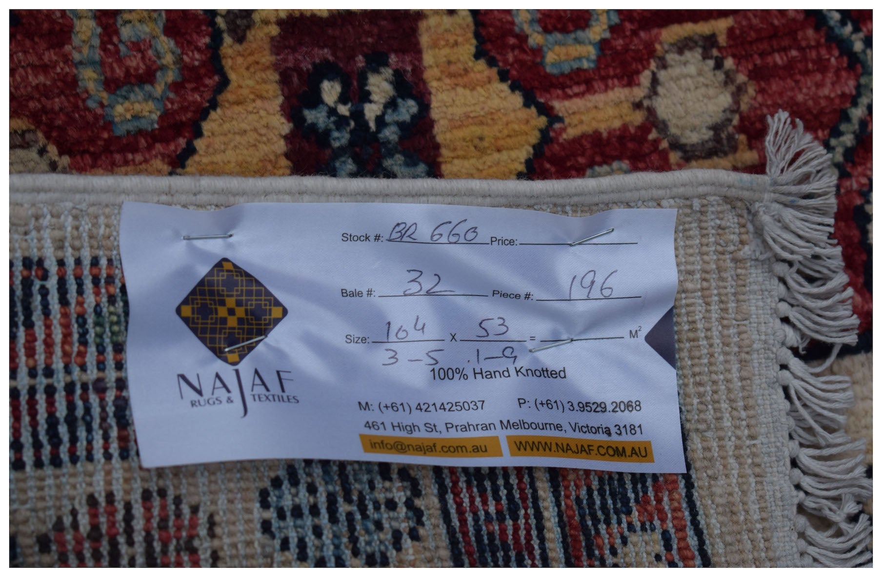 Handmade Mini Chobi Rug | 104 x 53 cm | 3'5" x 1'9" - Najaf Rugs & Textile