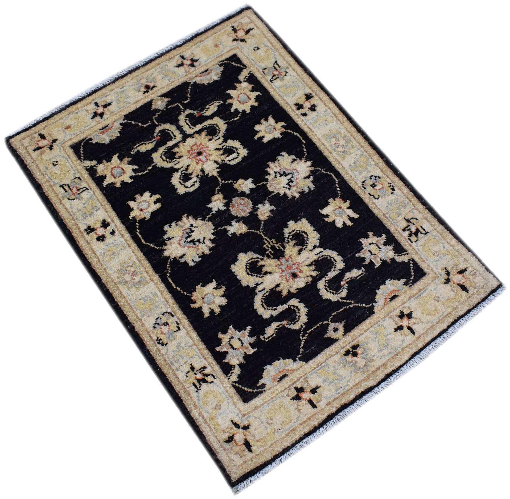 Handmade Mini Chobi Rug | 82 x 61 cm | 2'8" x 2' - Najaf Rugs & Textile