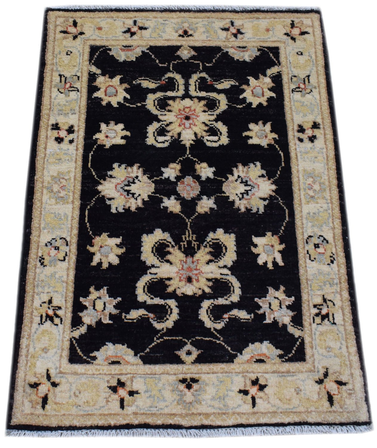 Handmade Mini Chobi Rug | 82 x 61 cm | 2'8" x 2' - Najaf Rugs & Textile