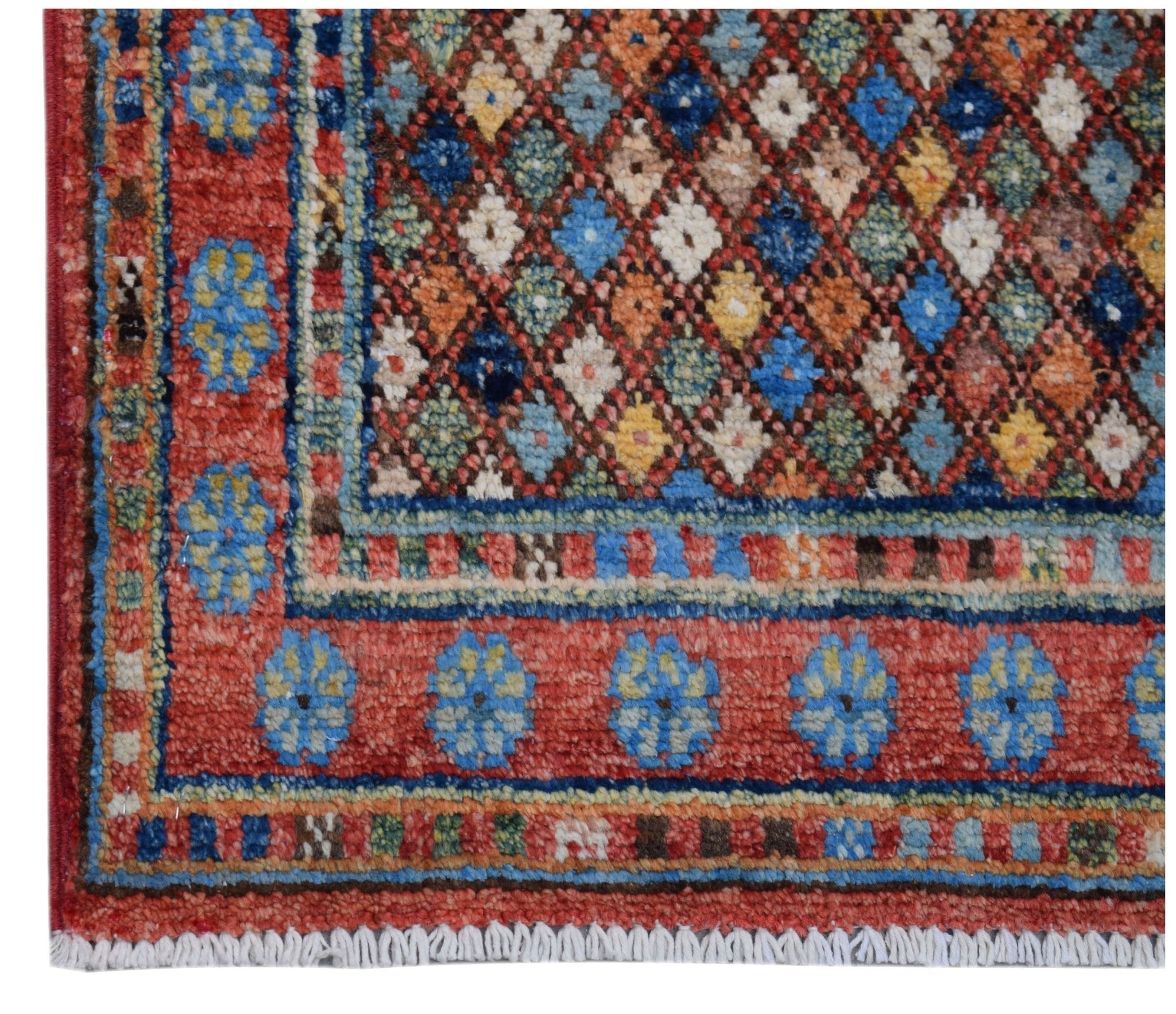 Handmade Mini Chobi Rug | 84 x 58 cm | 2'9" x 1'10" - Najaf Rugs & Textile