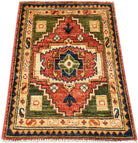 Handmade Mini Chobi Rug | 85 x 60 cm | 2'10" x 2' - Najaf Rugs & Textile