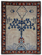 Handmade Mini Chobi Rug | 85 x 61 cm | 2'9" x 2' - Najaf Rugs & Textile