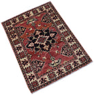 Handmade Mini Chobi Rug | 86 x 62 cm | 2'10" x 2' - Najaf Rugs & Textile