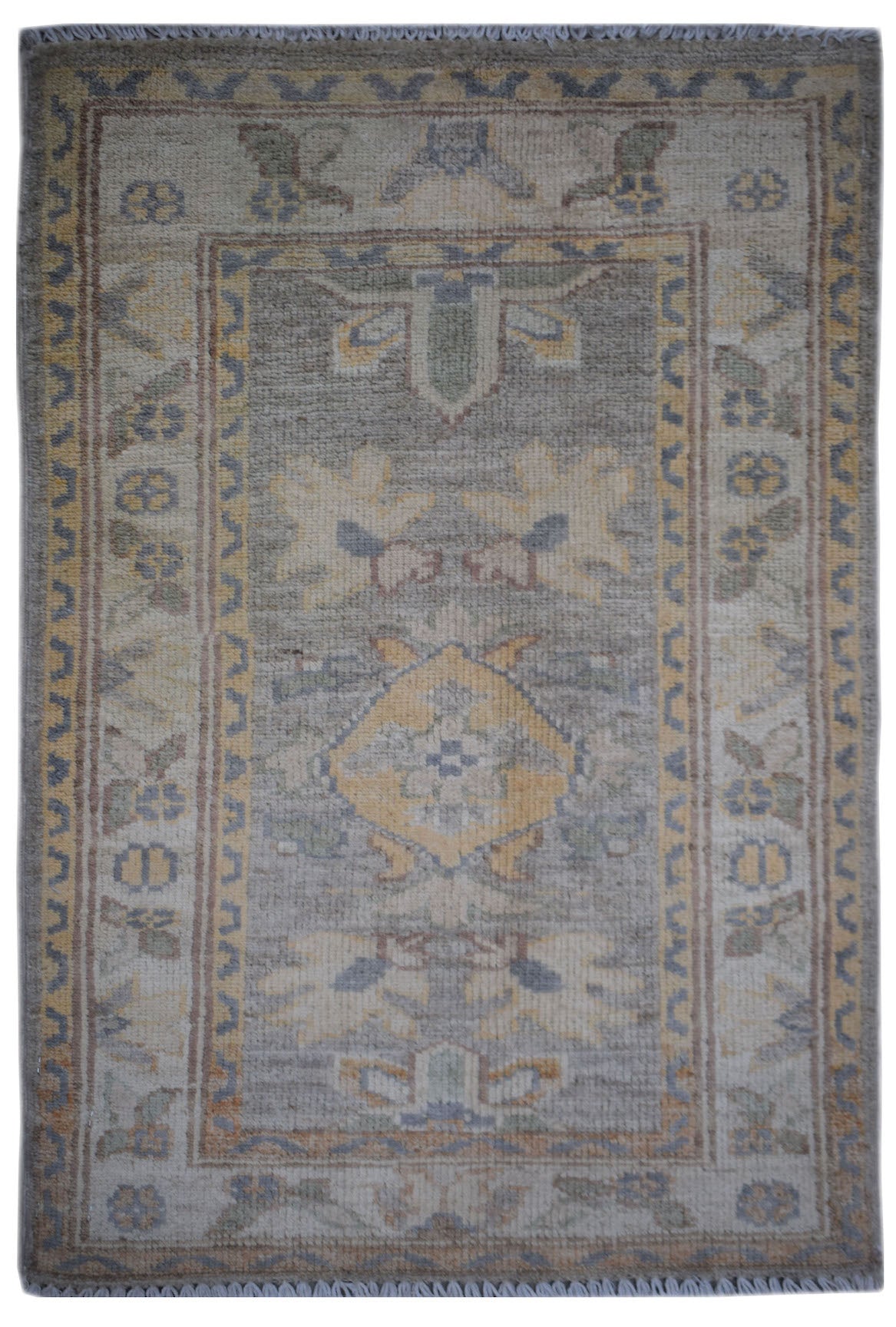 Handmade Mini Chobi Rug | 87 x 57 cm | 2'10" x 1'10" - Najaf Rugs & Textile