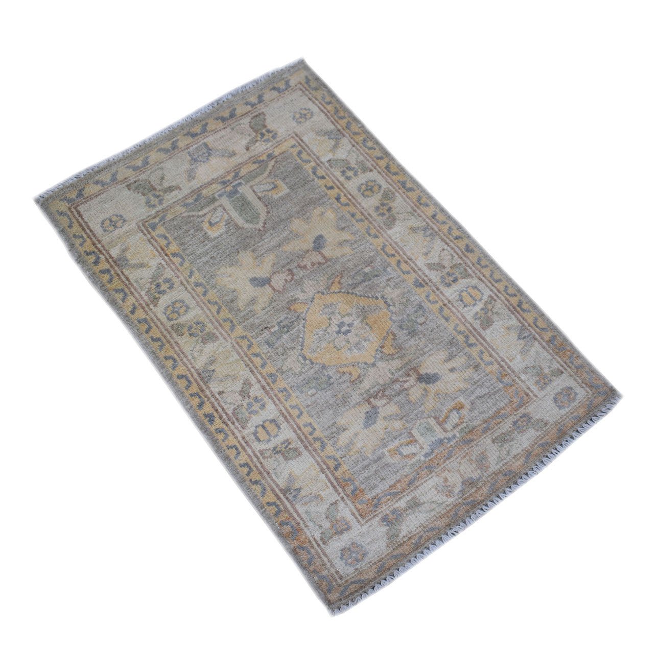 Handmade Mini Chobi Rug | 87 x 57 cm | 2'10" x 1'10" - Najaf Rugs & Textile