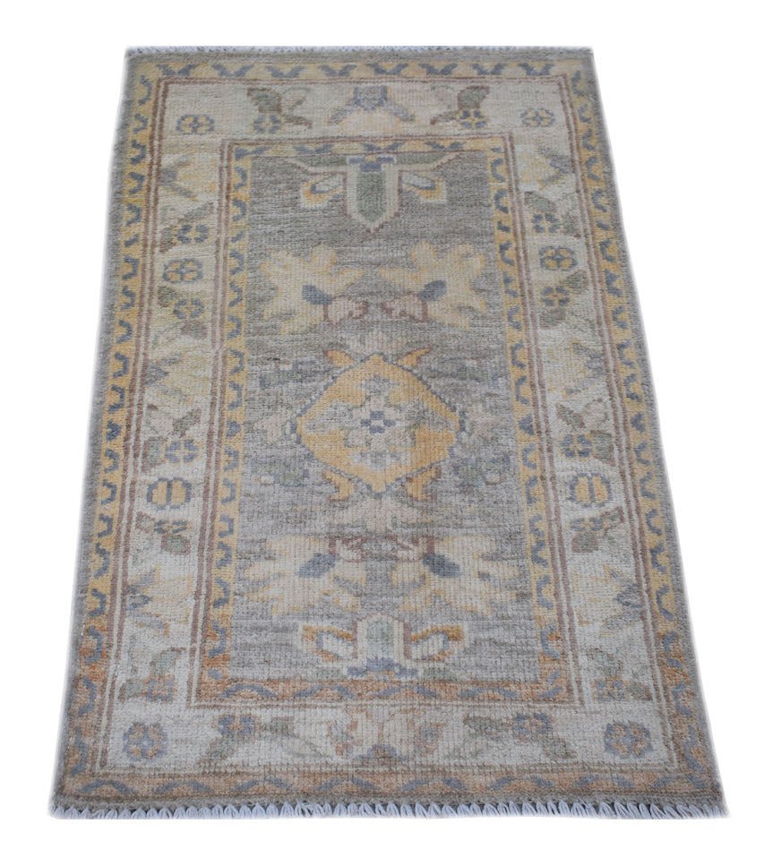 Handmade Mini Chobi Rug | 87 x 57 cm | 2'10" x 1'10" - Najaf Rugs & Textile