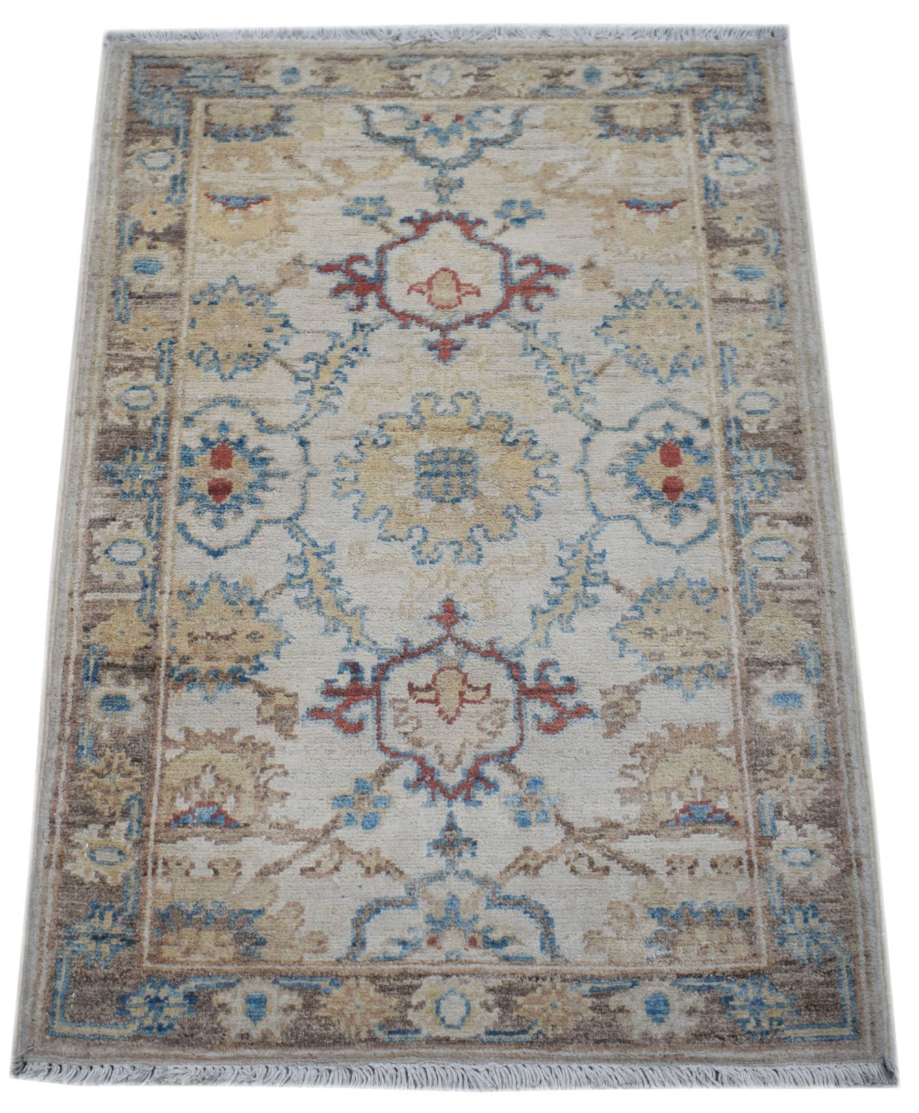 Handmade Mini Chobi Rug | 87 x 62 cm | 2'10" x 2' - Najaf Rugs & Textile