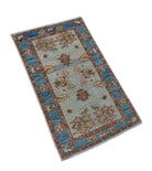 Handmade Mini Chobi Rug | 88 x 52 cm | 2'10" x 1'8" - Najaf Rugs & Textile