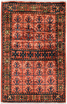 Handmade Mini Chobi Rug | 88 x 59 cm | 2'11" x 1'11" - Najaf Rugs & Textile