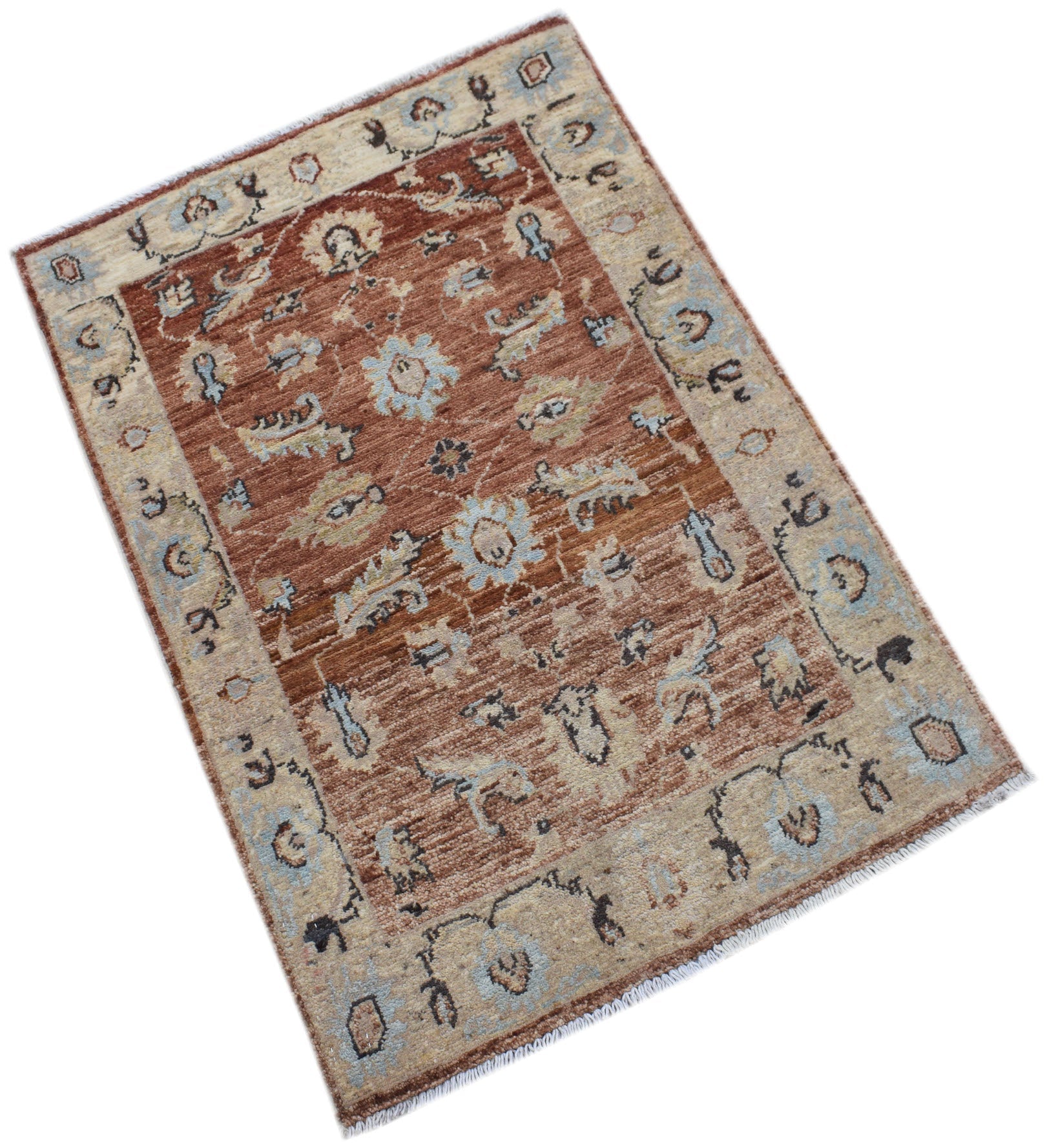 Handmade Mini Chobi Rug | 88 x 60 cm | 2'10 x 2' - Najaf Rugs & Textile