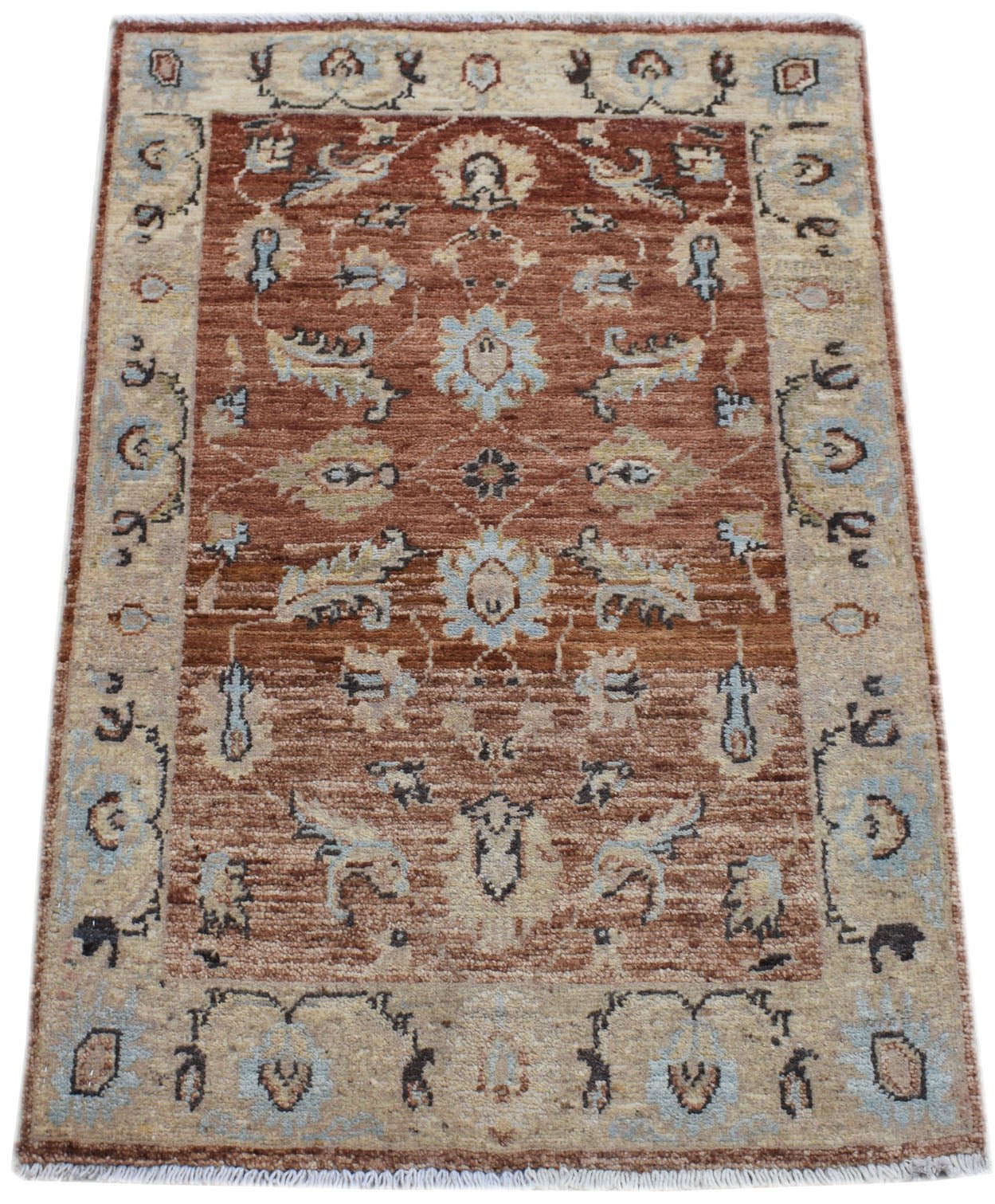 Handmade Mini Chobi Rug | 88 x 60 cm | 2'10 x 2' - Najaf Rugs & Textile