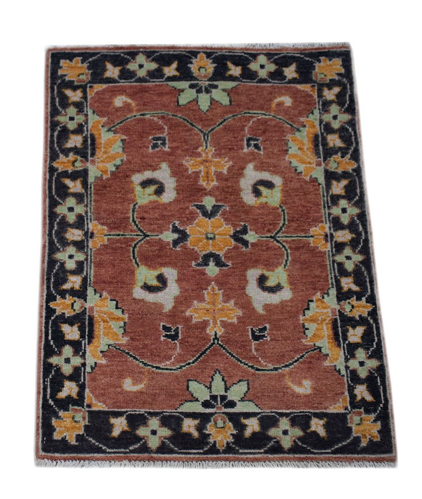 Handmade Mini Chobi Rug | 88 x 61 cm | 2'11" x 2' - Najaf Rugs & Textile