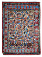 Handmade Mini Chobi Rug | 88 x 62 cm | 2'10" x 2'2" - Najaf Rugs & Textile