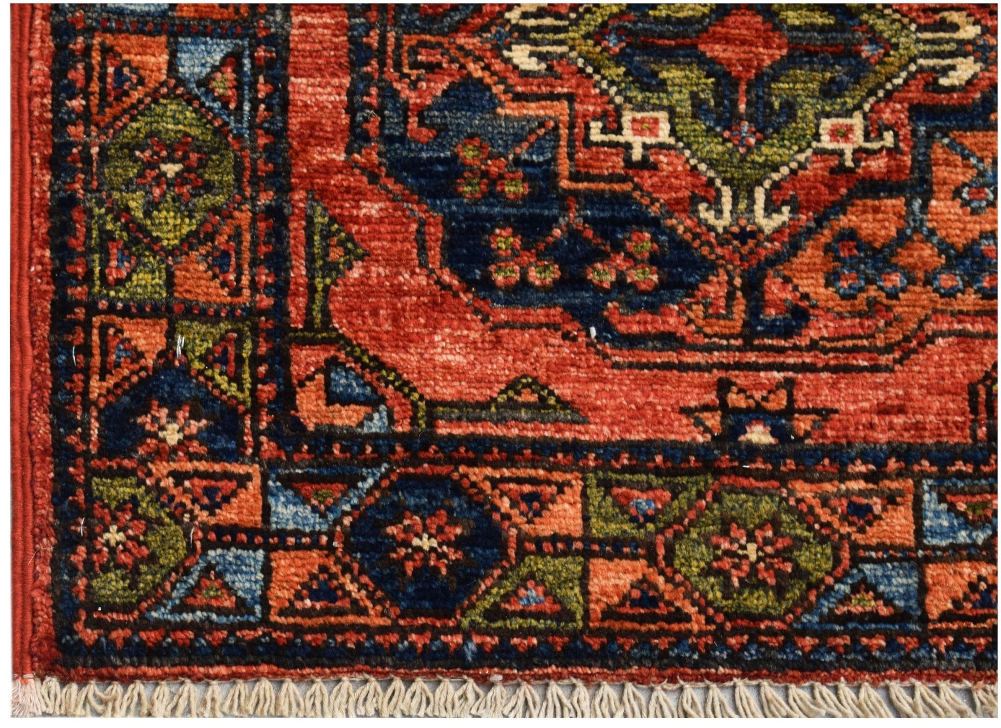 Handmade Mini Chobi Rug | 88 x 62 cm | 2'11" x 2'1" - Najaf Rugs & Textile