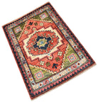 Handmade Mini Chobi Rug | 88 x 65 cm | 2'11" x 2'2" - Najaf Rugs & Textile