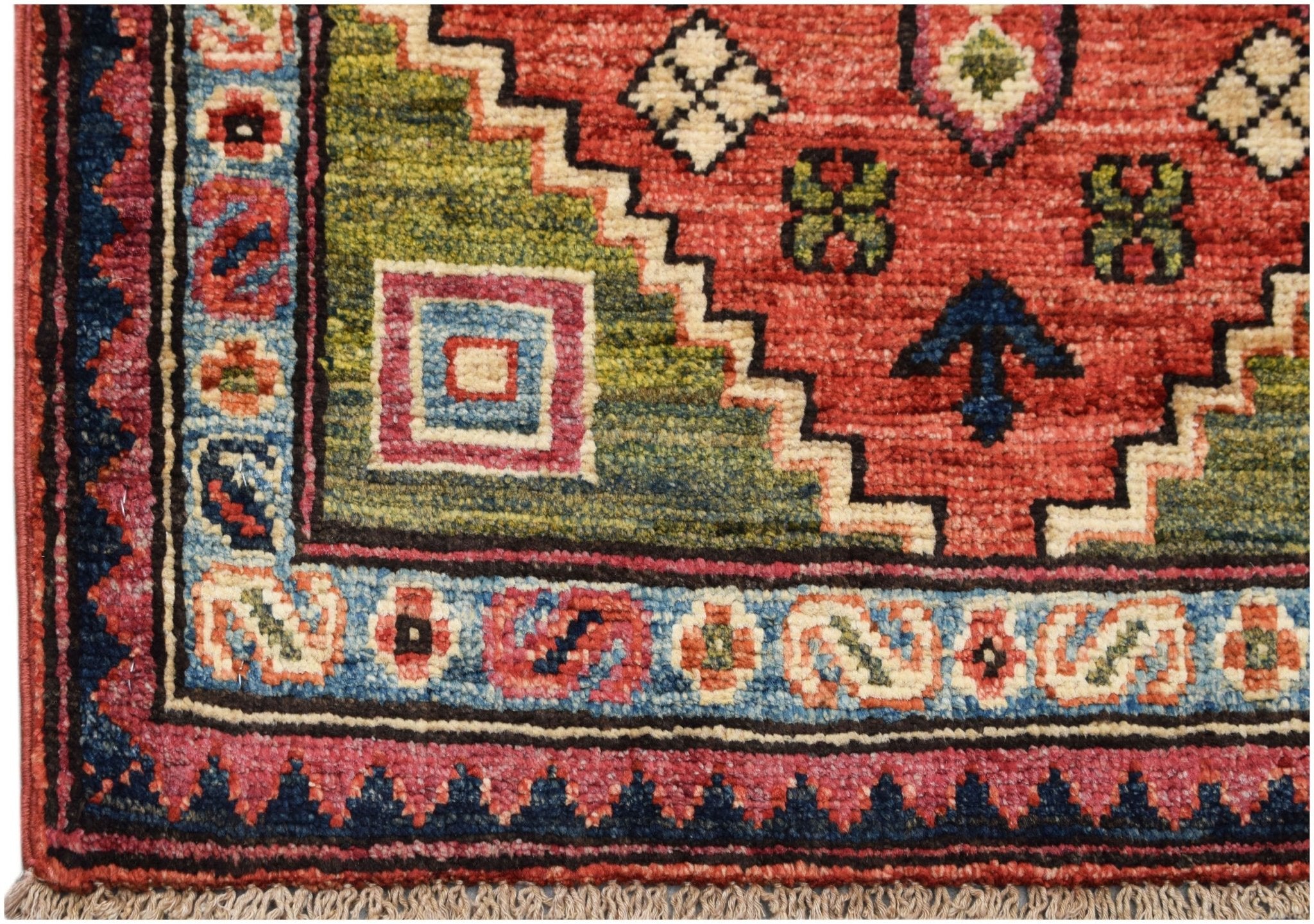 Handmade Mini Chobi Rug | 88 x 65 cm | 2'11" x 2'2" - Najaf Rugs & Textile