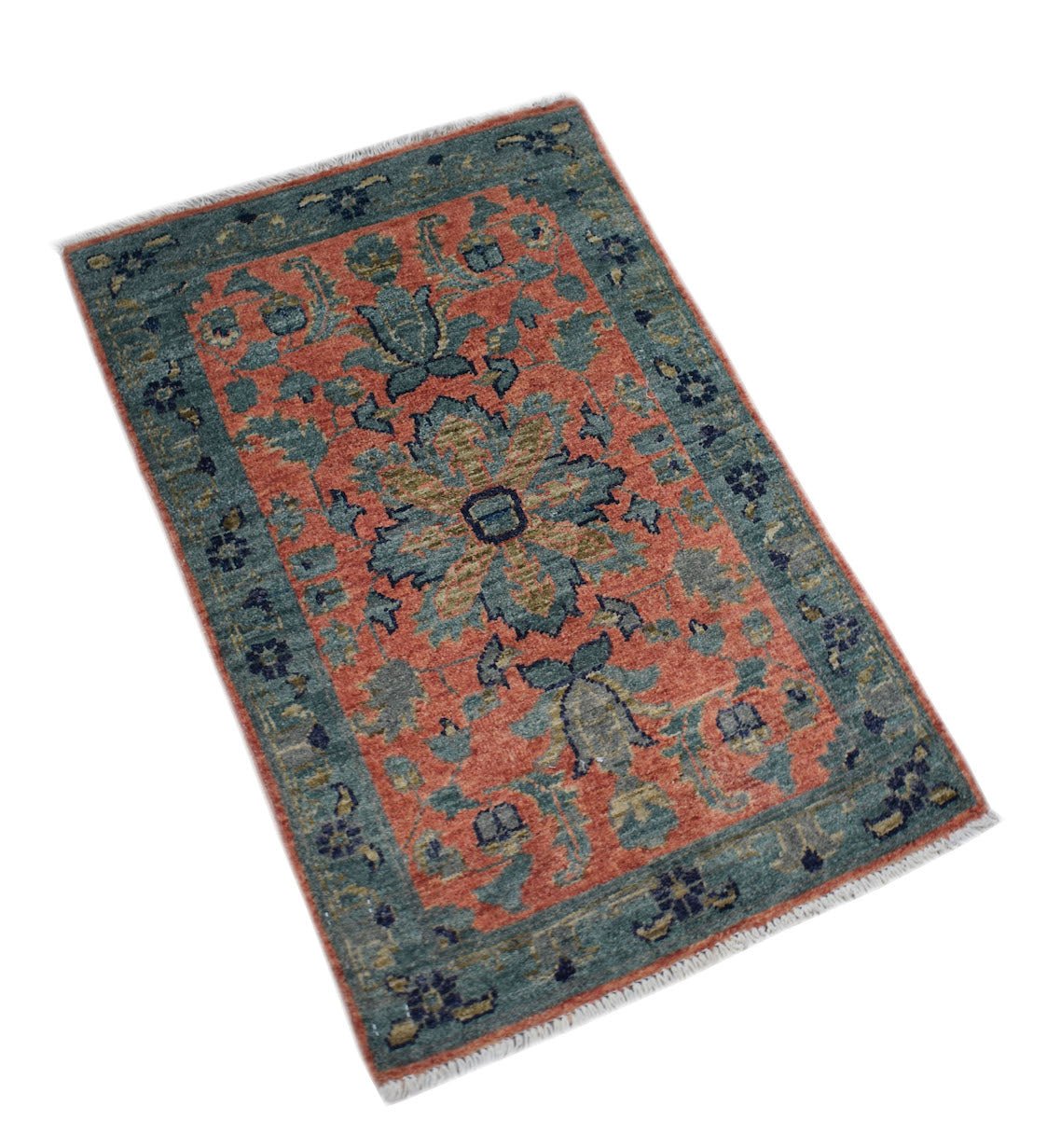 Handmade Mini Chobi Rug | 90 x 58 cm | 3' x 1'10" - Najaf Rugs & Textile