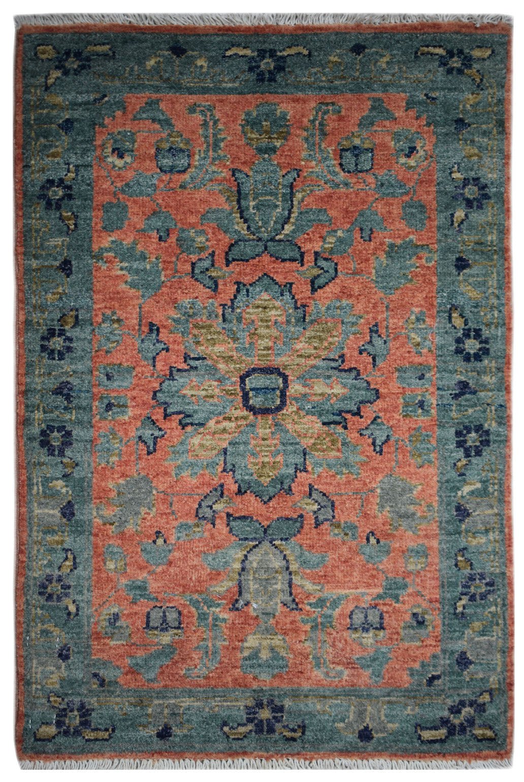 Handmade Mini Chobi Rug | 90 x 58 cm | 3' x 1'10" - Najaf Rugs & Textile