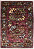 Handmade Mini Chobi Rug | 90 x 60 cm | 3' x 2' - Najaf Rugs & Textile