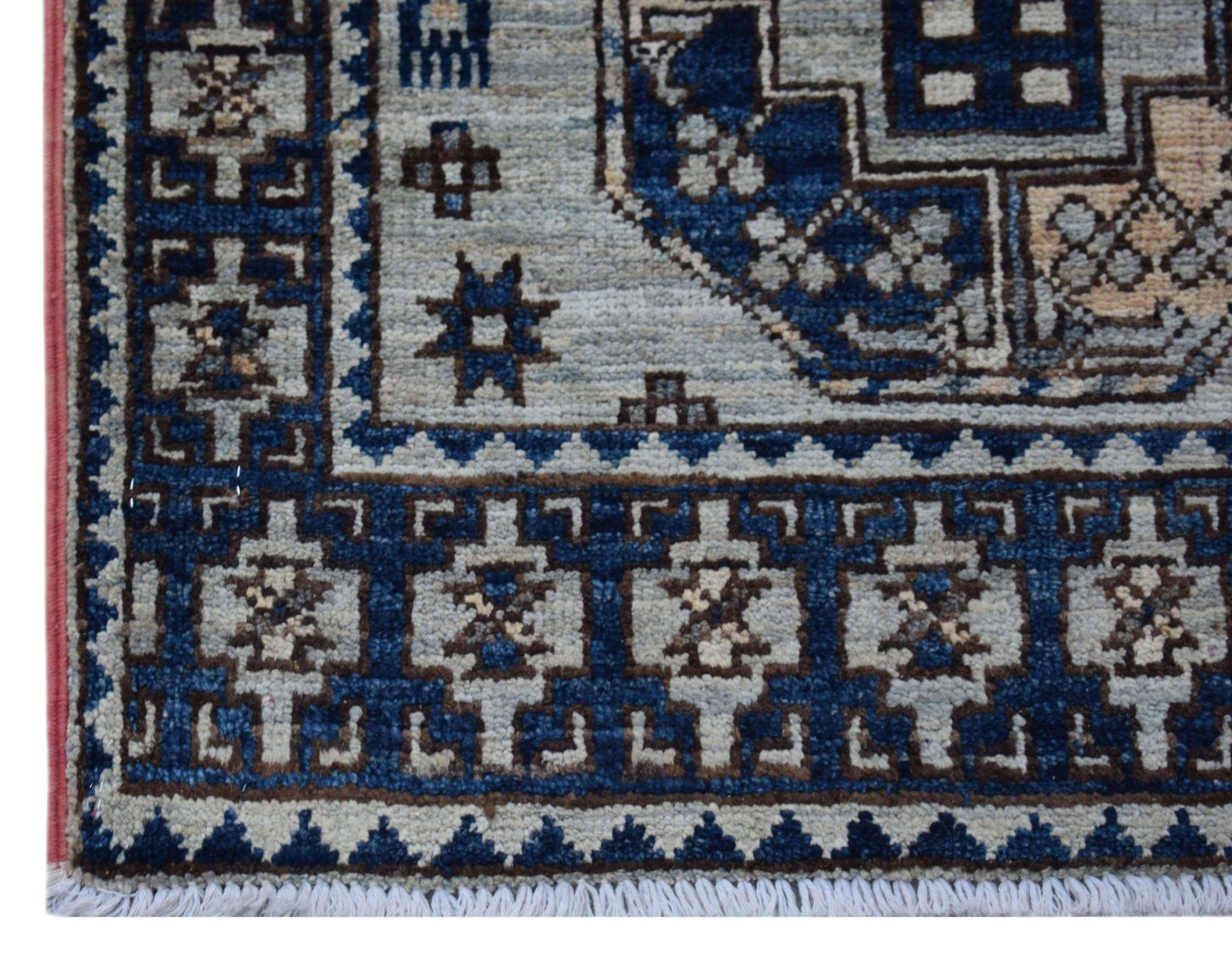 Handmade Mini Chobi Rug | 90 x 64 cm | 3' x 2'1" - Najaf Rugs & Textile