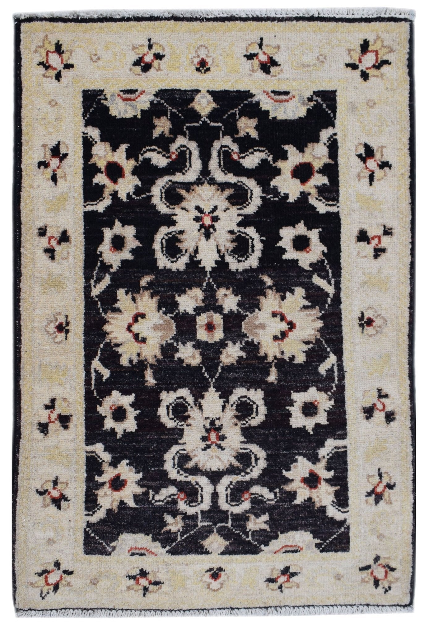 Handmade Mini Chobi Rug | 91 x 60 cm | 3' x 2' - Najaf Rugs & Textile