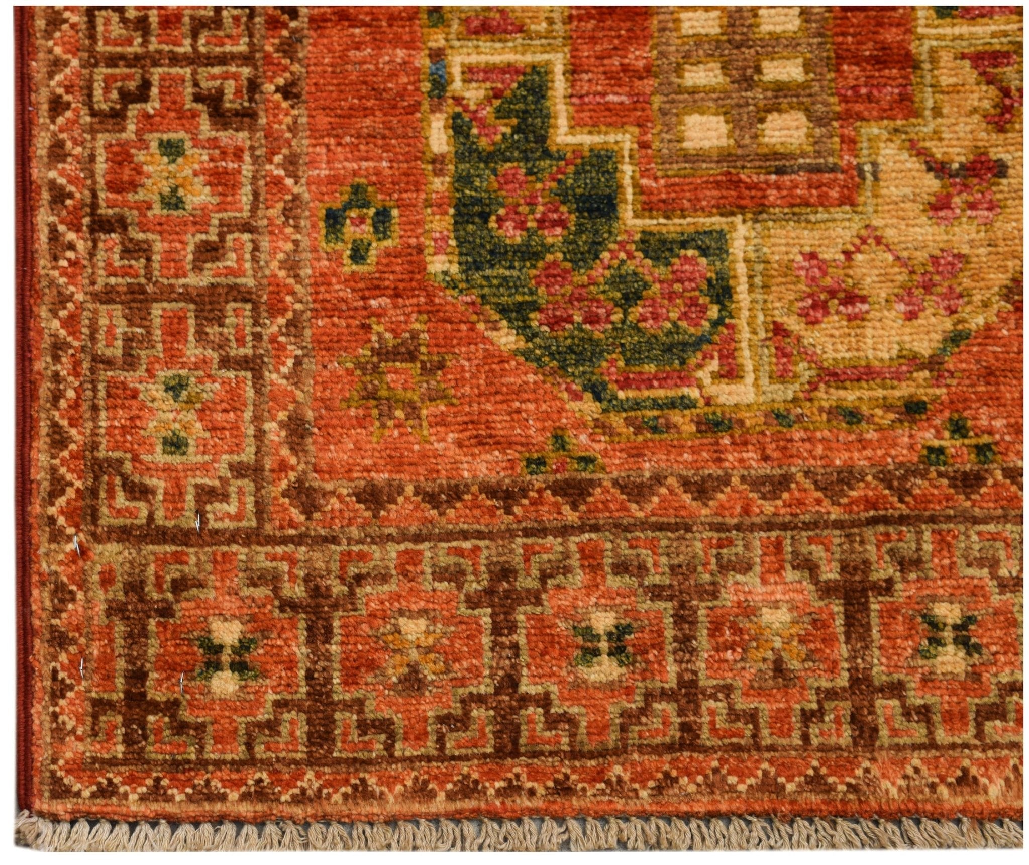 Handmade Mini Chobi Rug | 91 x 60 cm | 3' x 2' - Najaf Rugs & Textile