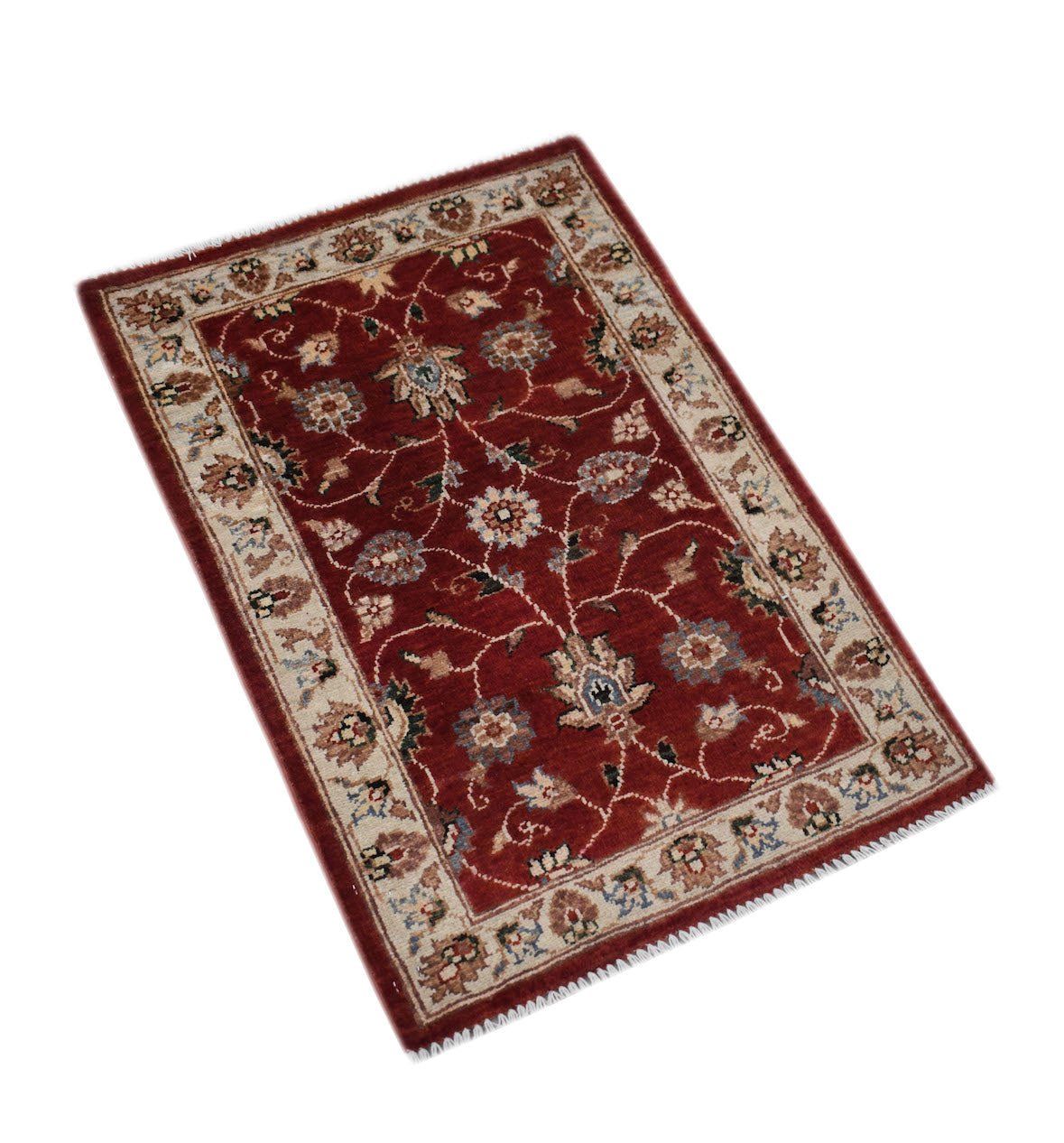 Handmade Mini Chobi Rug | 93 x 61 cm | 3' x 2' - Najaf Rugs & Textile