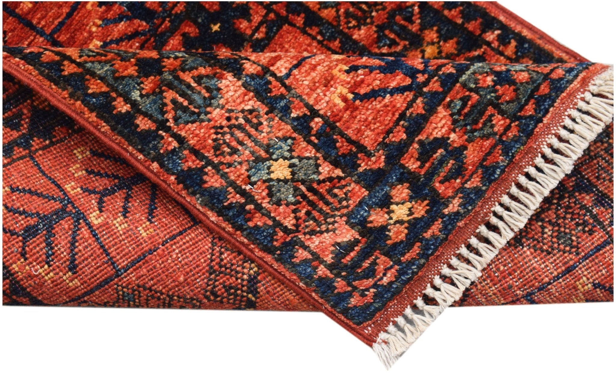 Handmade Mini Chobi Rug | 94 x 60 cm | 3'1" x 2' - Najaf Rugs & Textile