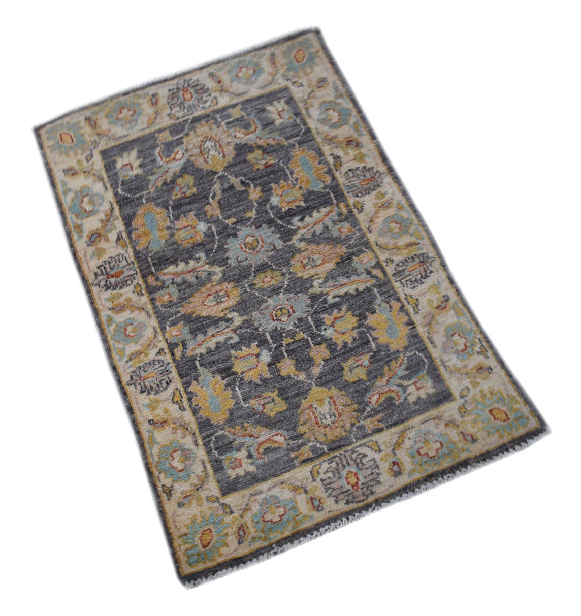 Handmade Mini Chobi Rug | 94 x 62 cm | 3'1" x 2' - Najaf Rugs & Textile