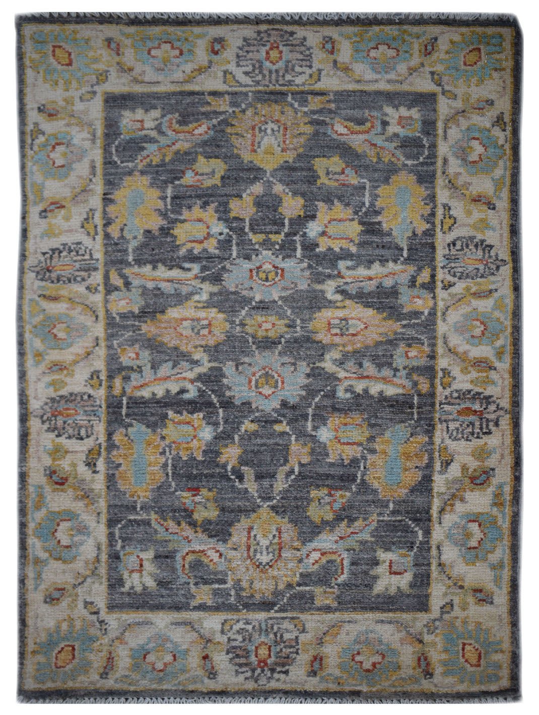 Handmade Mini Chobi Rug | 94 x 62 cm | 3'1" x 2' - Najaf Rugs & Textile