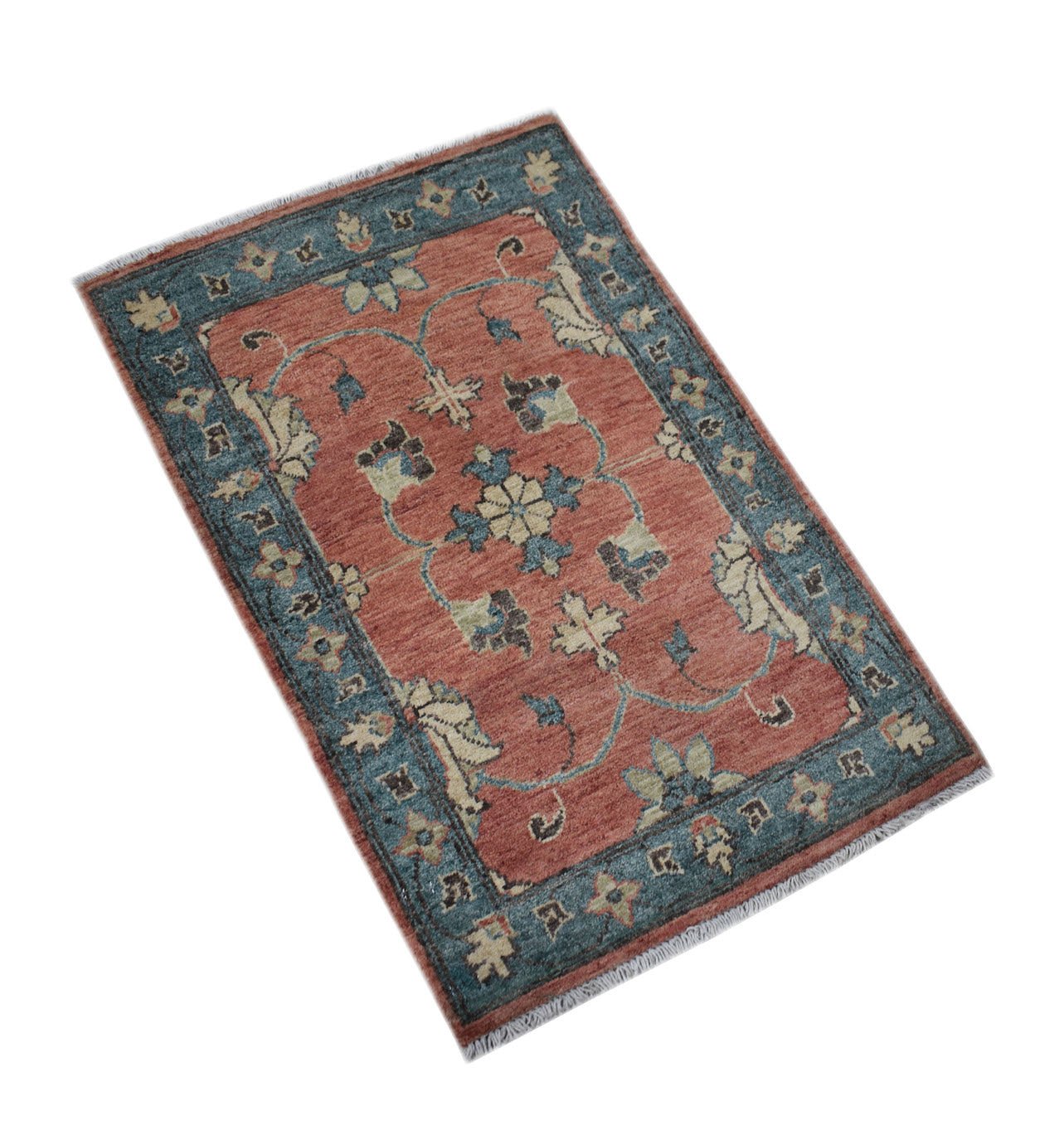 Handmade Mini Chobi Rug | 95 x 60 cm | 3'1" x 2' - Najaf Rugs & Textile