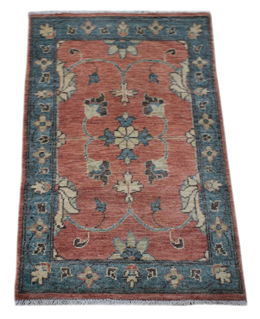 Handmade Mini Chobi Rug | 95 x 60 cm | 3'1" x 2' - Najaf Rugs & Textile