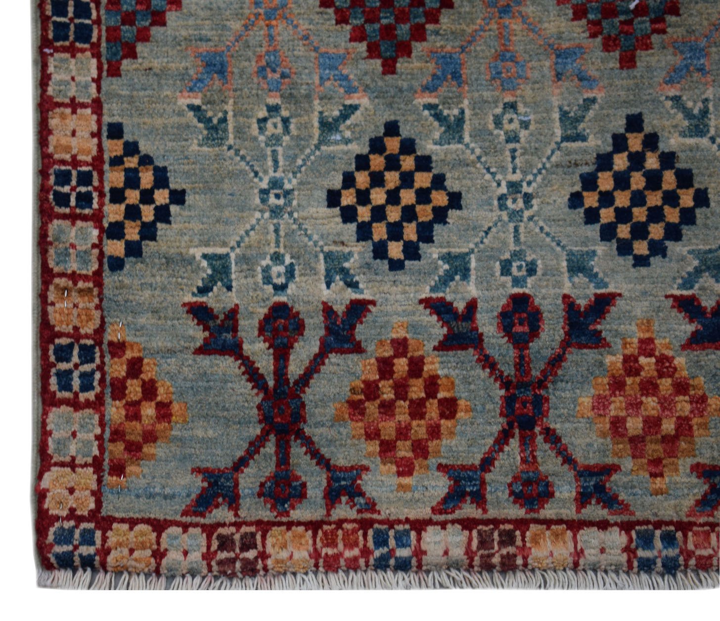 Handmade Mini Chobi Rug | 96 x 53 cm | 3'2" x 1'9" - Najaf Rugs & Textile